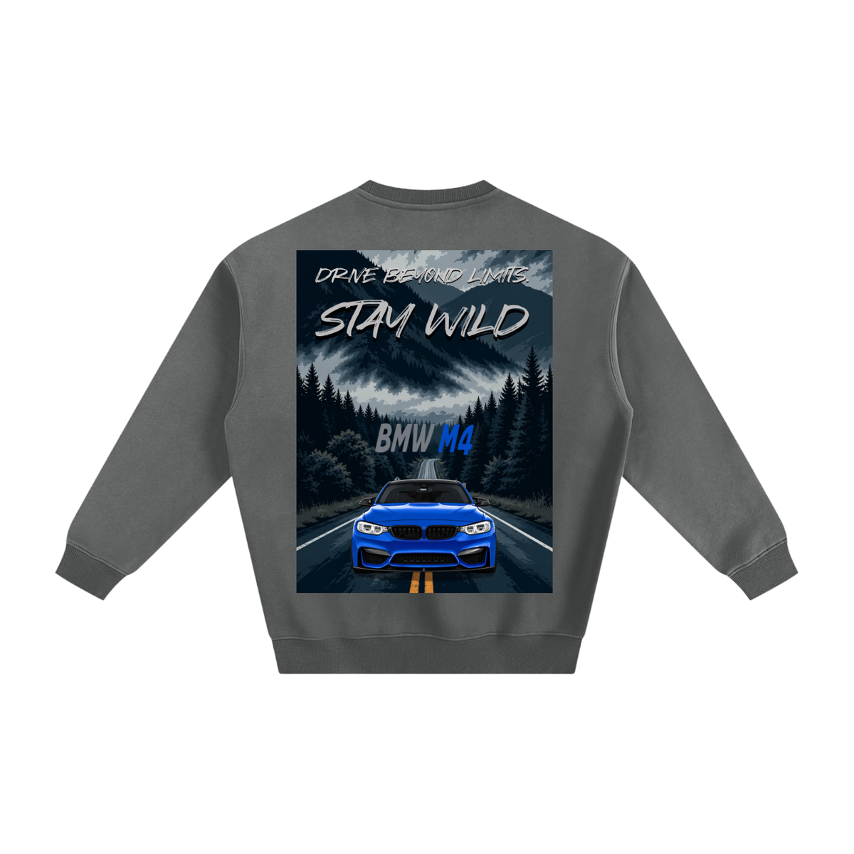 BMW F82 Mountain Top Fleeced Sweatshirt