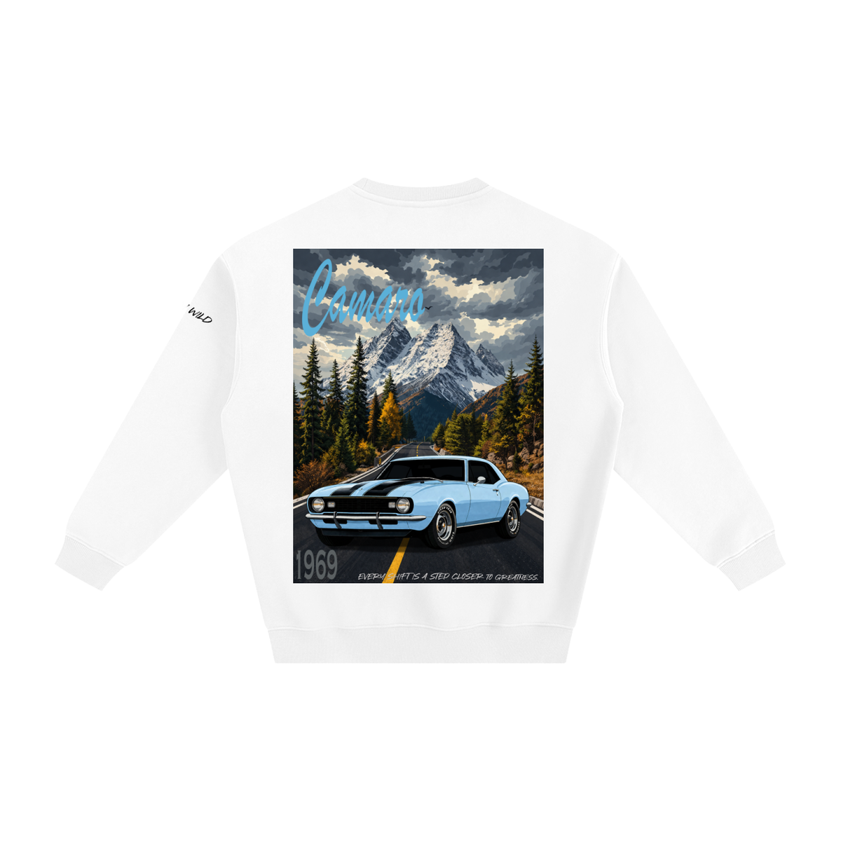 1969 Camaro Mountain Top Fleeced Sweatshirt