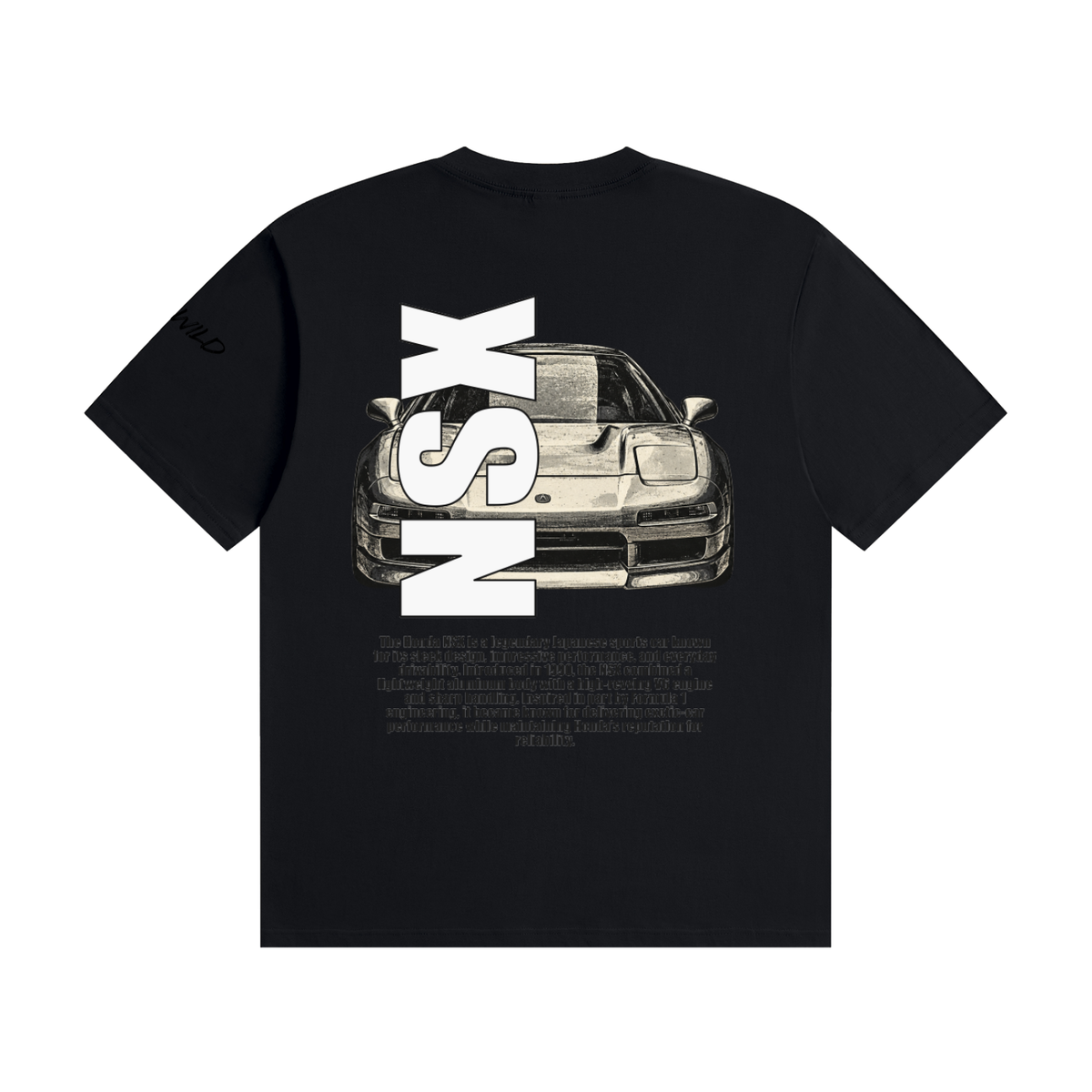 HONDA NSX Mountain Top Unisex Seamless Cotton T-Shirt