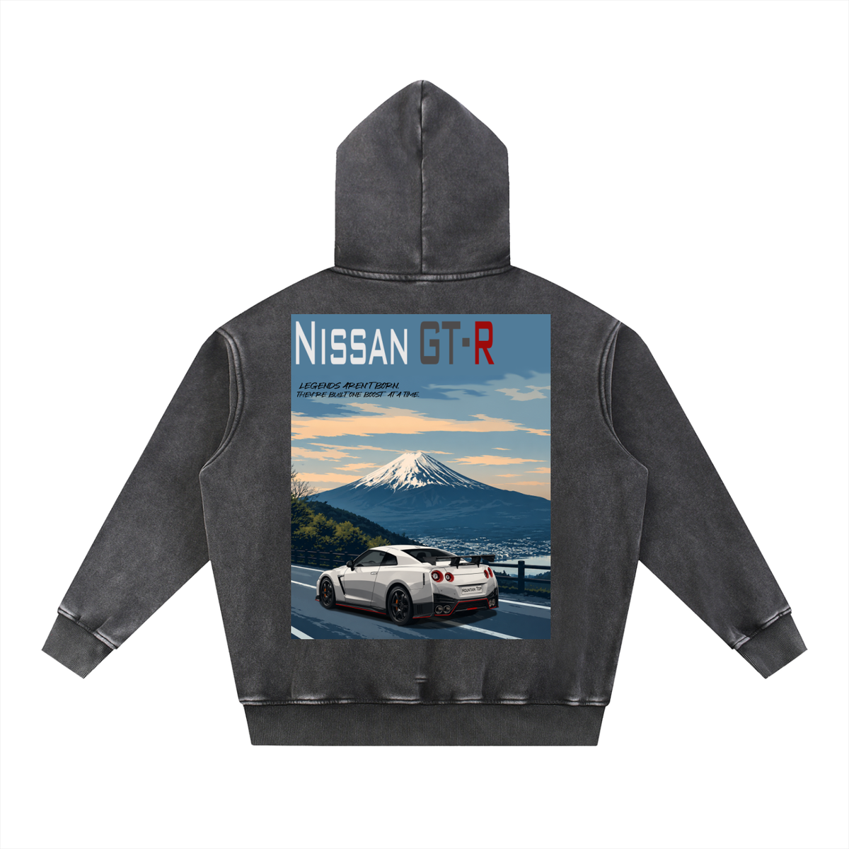Nissan GTR Mountain Top Oversize Hoodie
