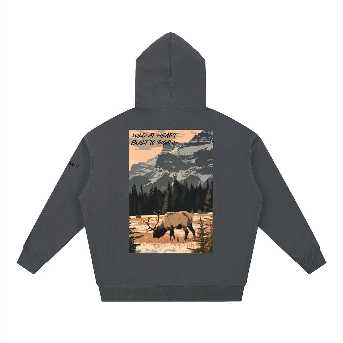 Elk Graphic Heavyweight Hoodie