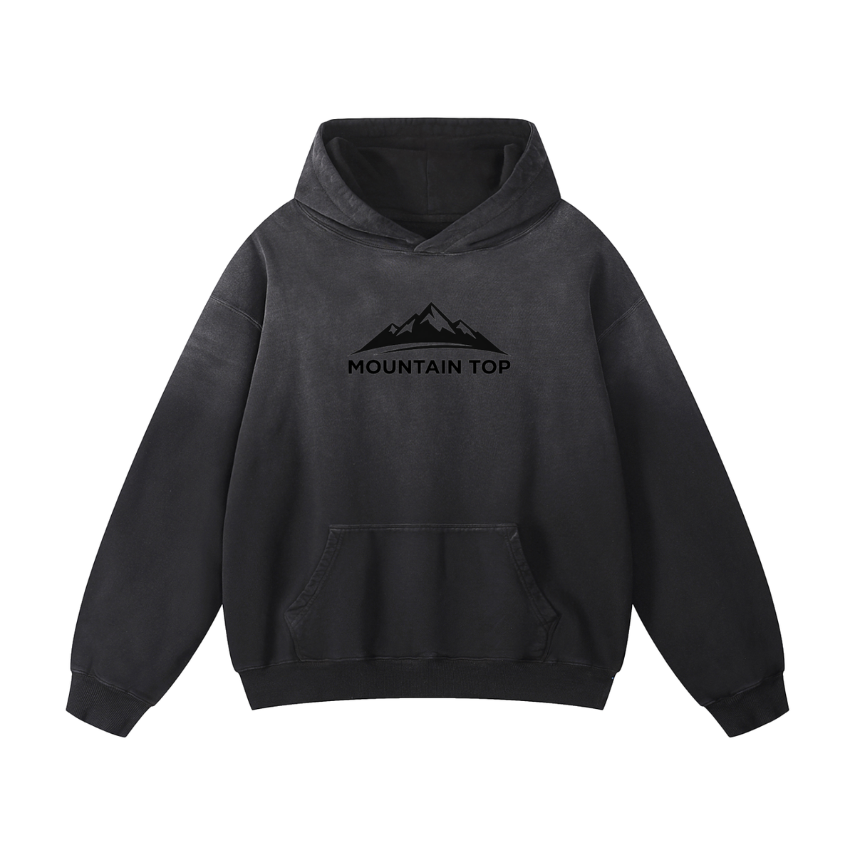 Mountain Top Heavyweight Sun faded Hoodie