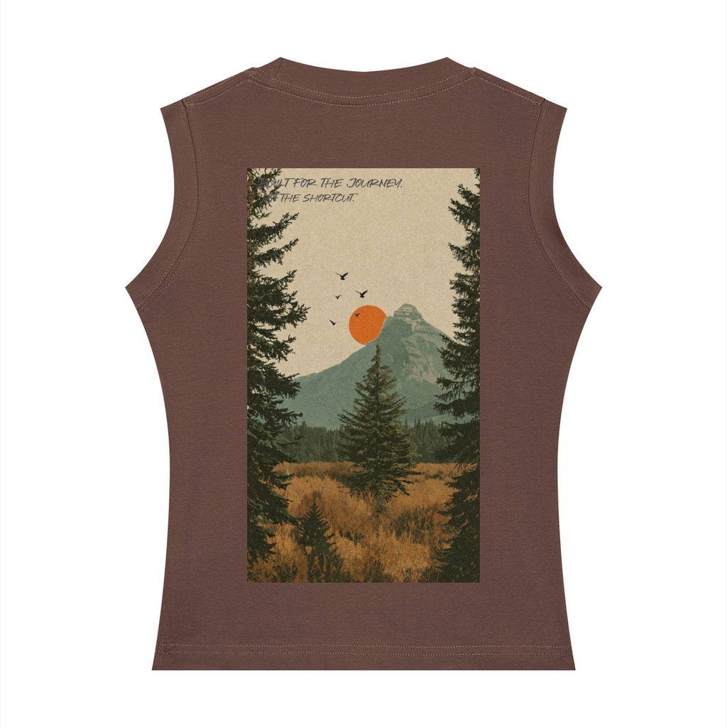 Mountian Top Women's Crewneck Tank Top
