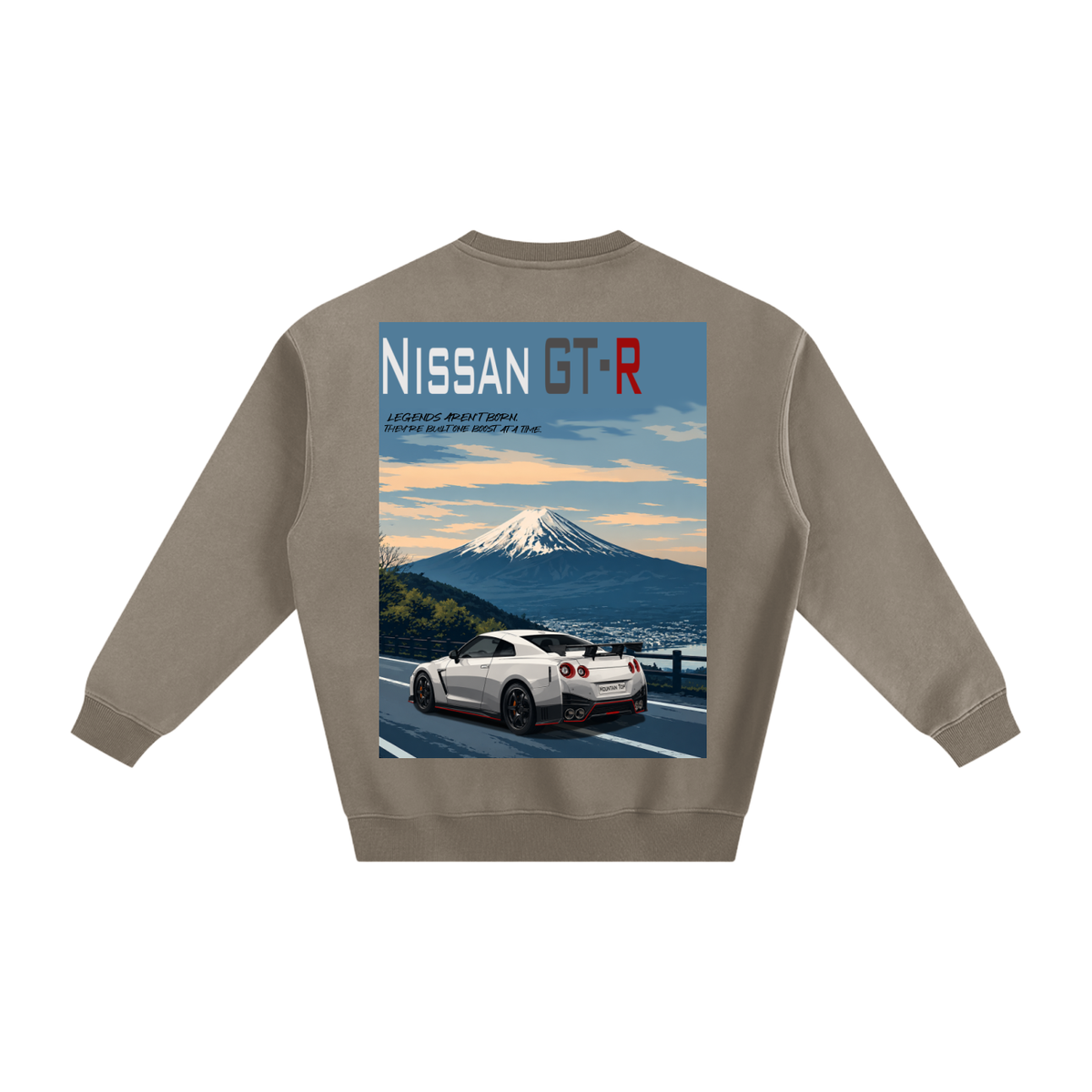 Nissan GTR Mountain Top Fleeced Sweatshirt