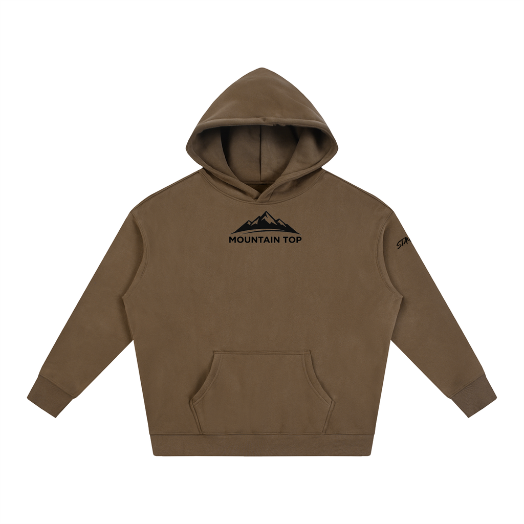 Jeep Cherokee Mountain Top Oversize Fleeced Hoodie