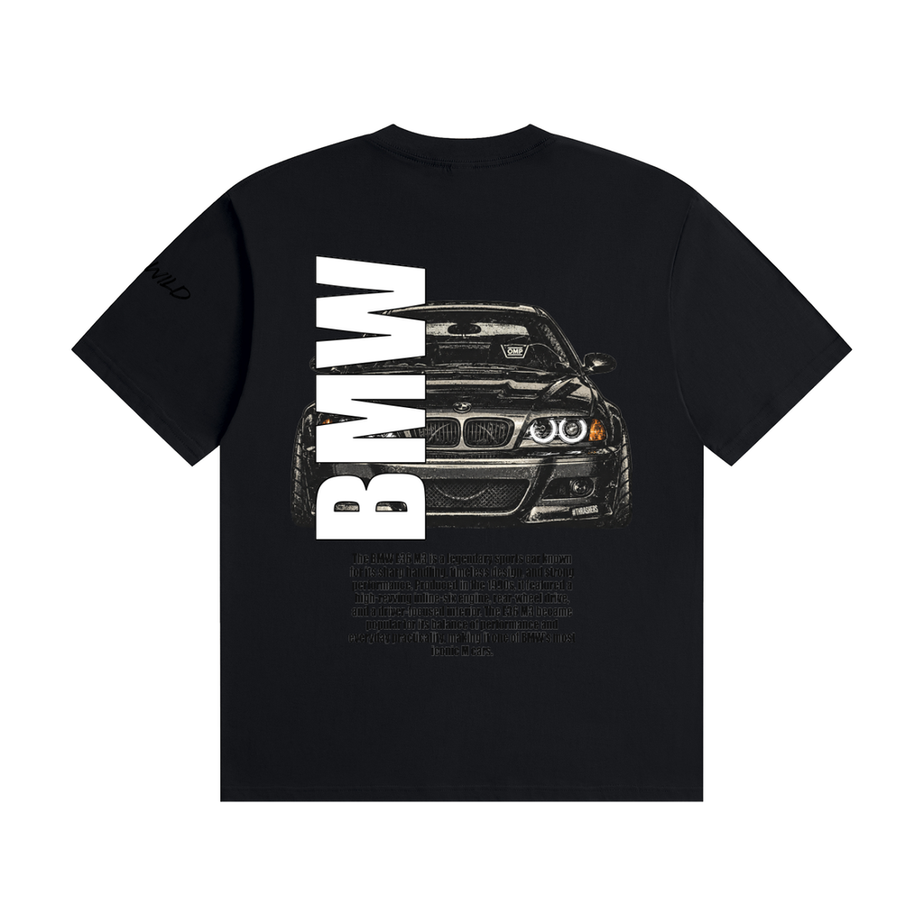 BMW E46 Mountain Top Unisex Seamless Cotton T-Shirt