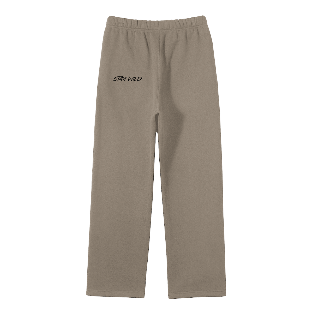 Mountain Top Unisex Solid Color Fleece Straight Leg Pants