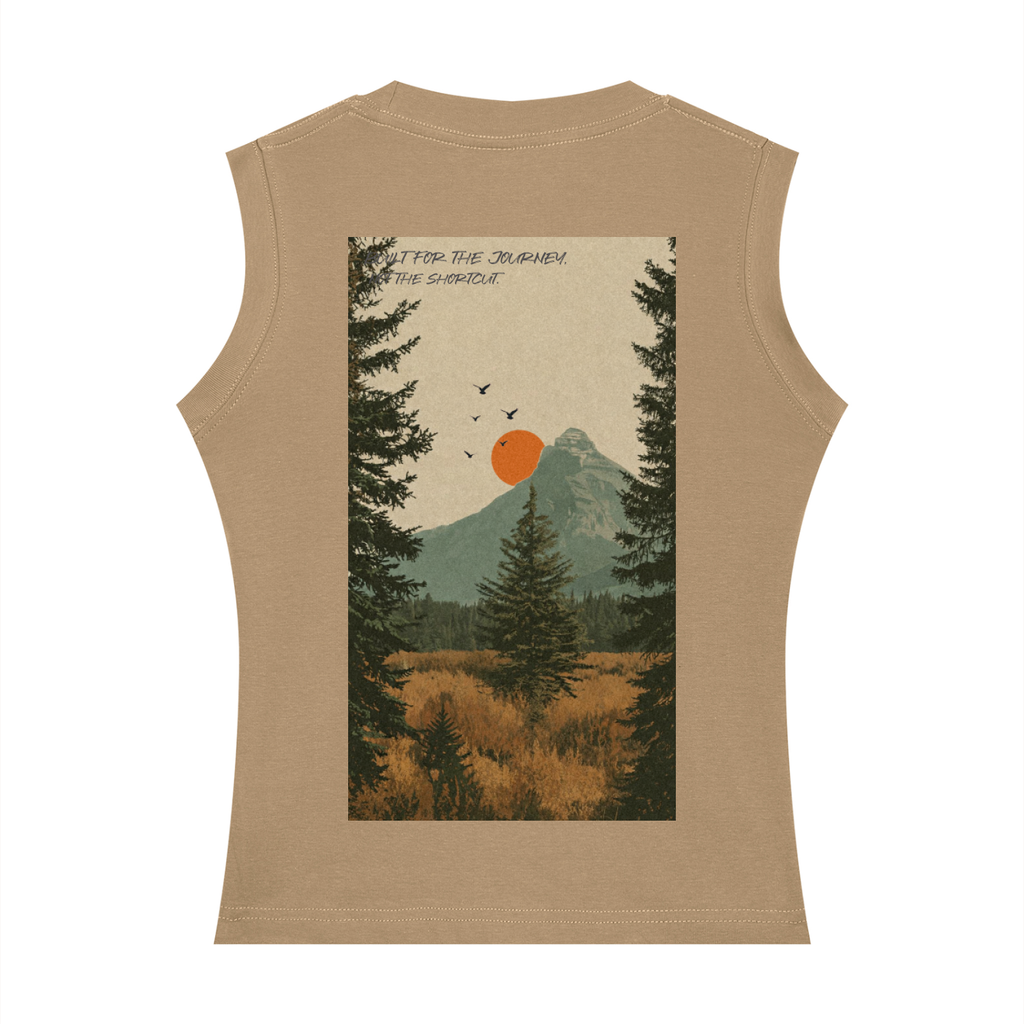 Mountian Top Women's Crewneck Tank Top