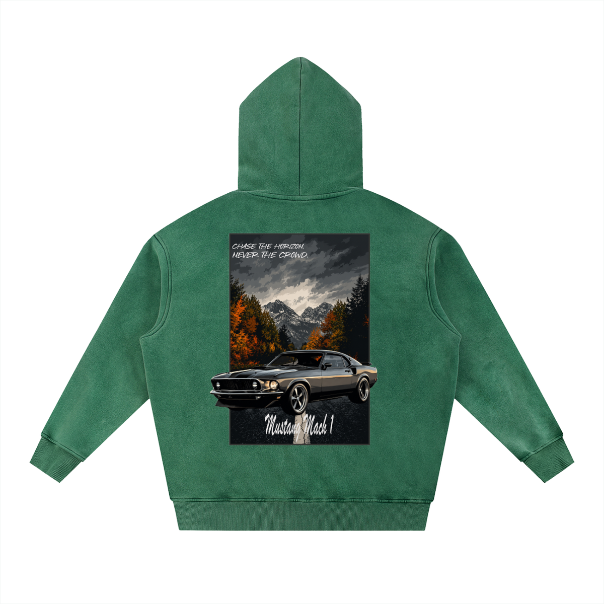 Mustang Mach 1 Mountain Top Oversize Hoodie