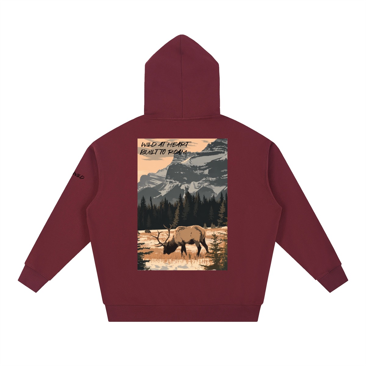Elk Graphic Heavyweight Hoodie