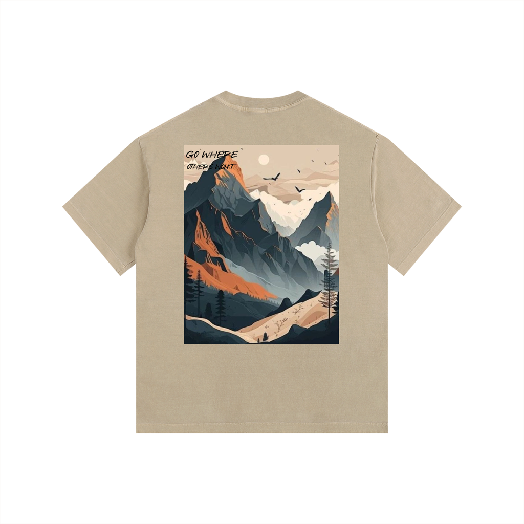 Go where Others wont Oversized T-Shirt