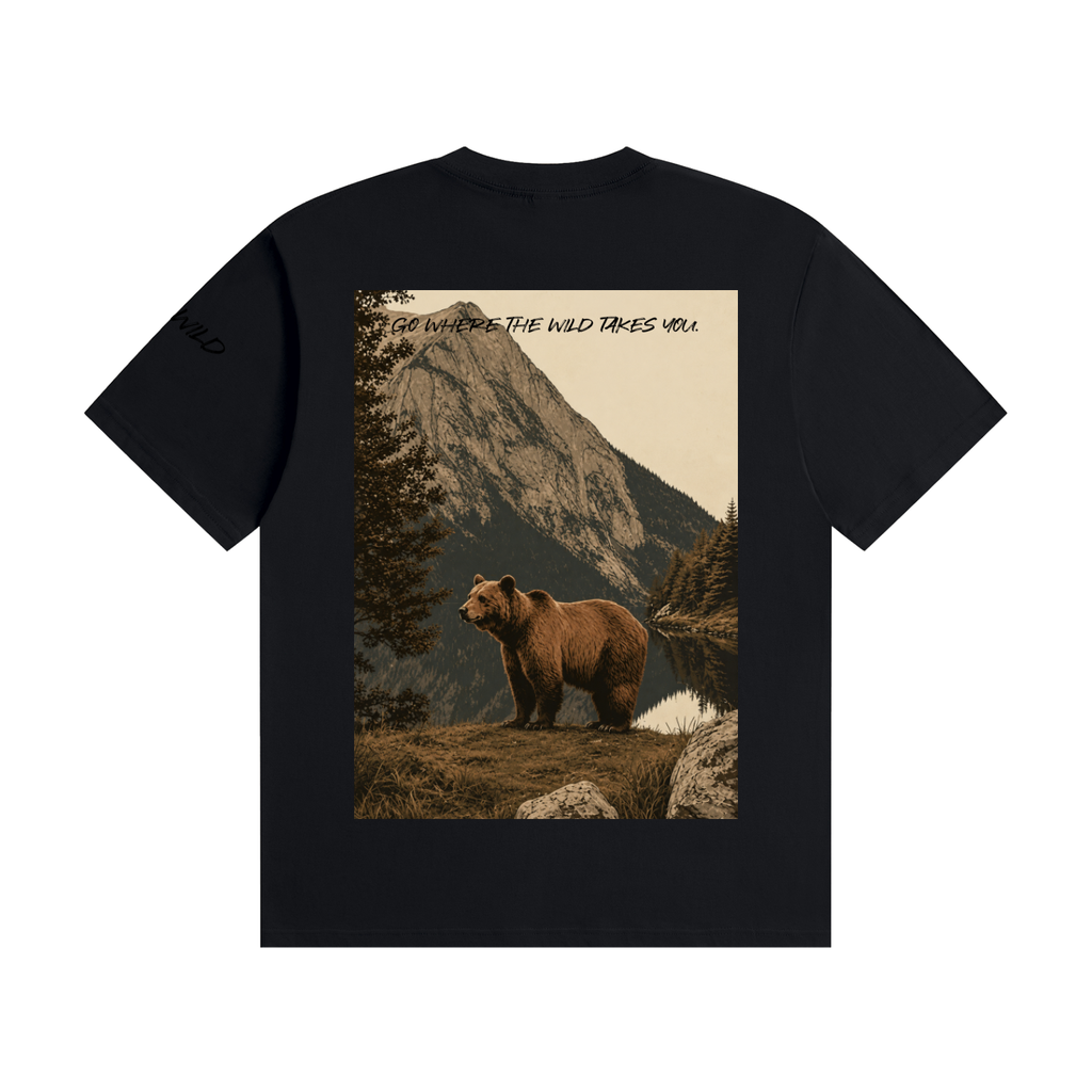 Bear Graphic Cotton T-Shirt