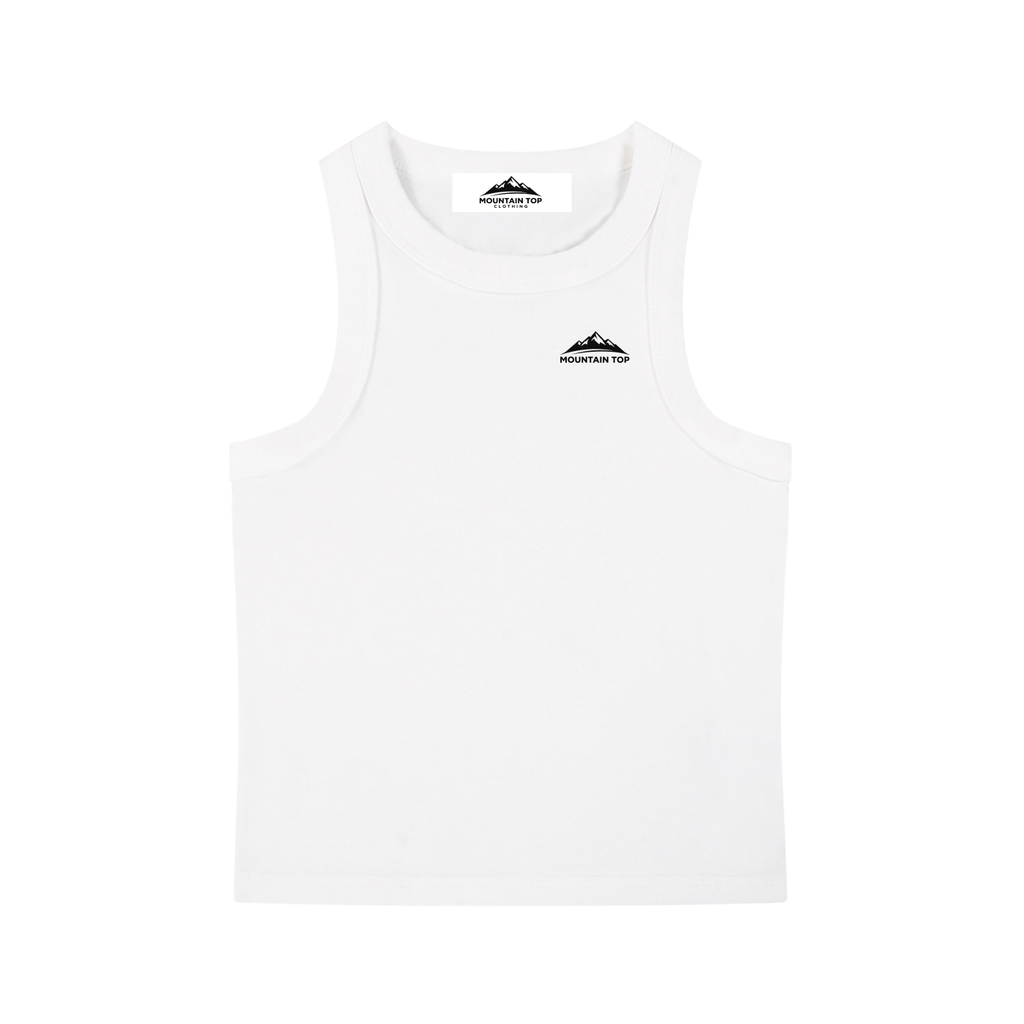 Mountain Top Woman's Snow Washed Tank Top