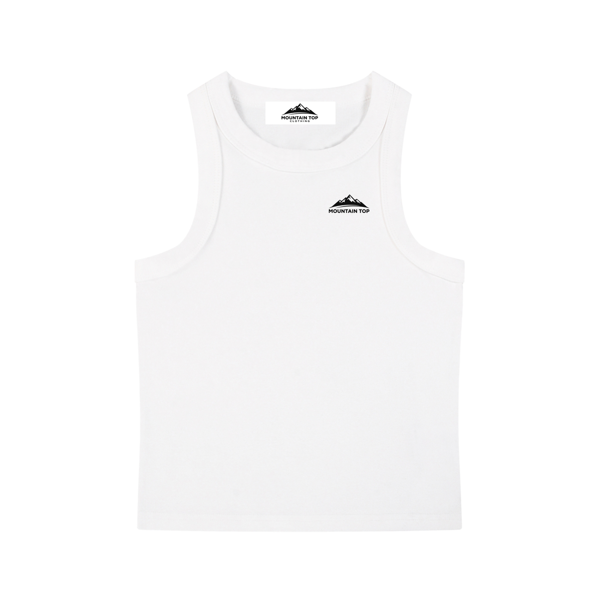 Mountain Top Woman's Snow Washed Tank Top
