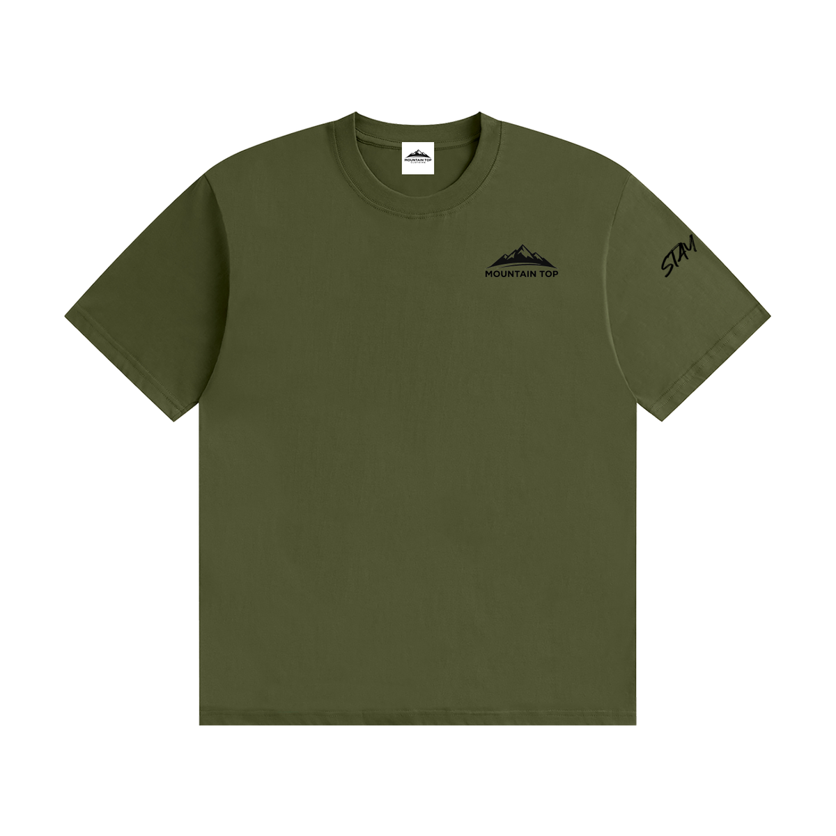 Bighorn Ram Graphic Seamless Cotton T-Shirt