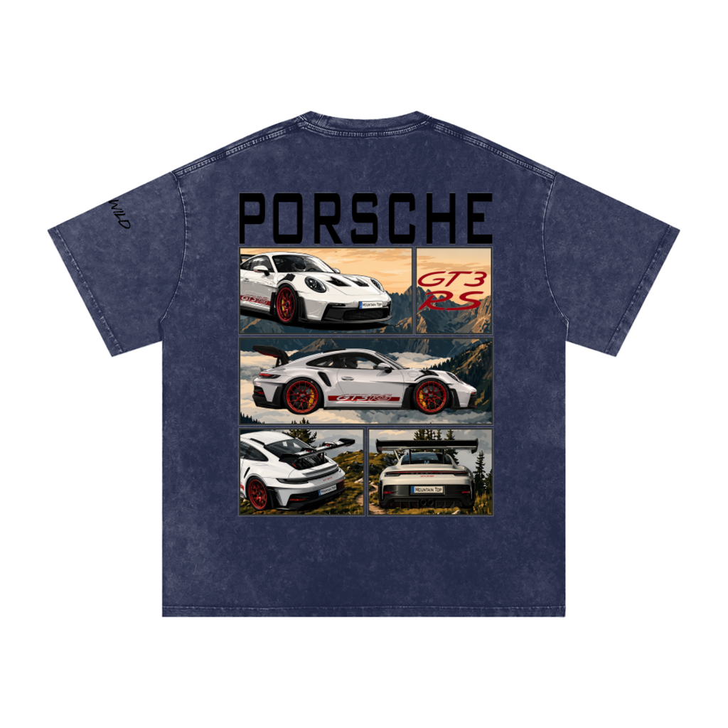 Porsche GT3 RS Mountain Top Cotton T-Shirt