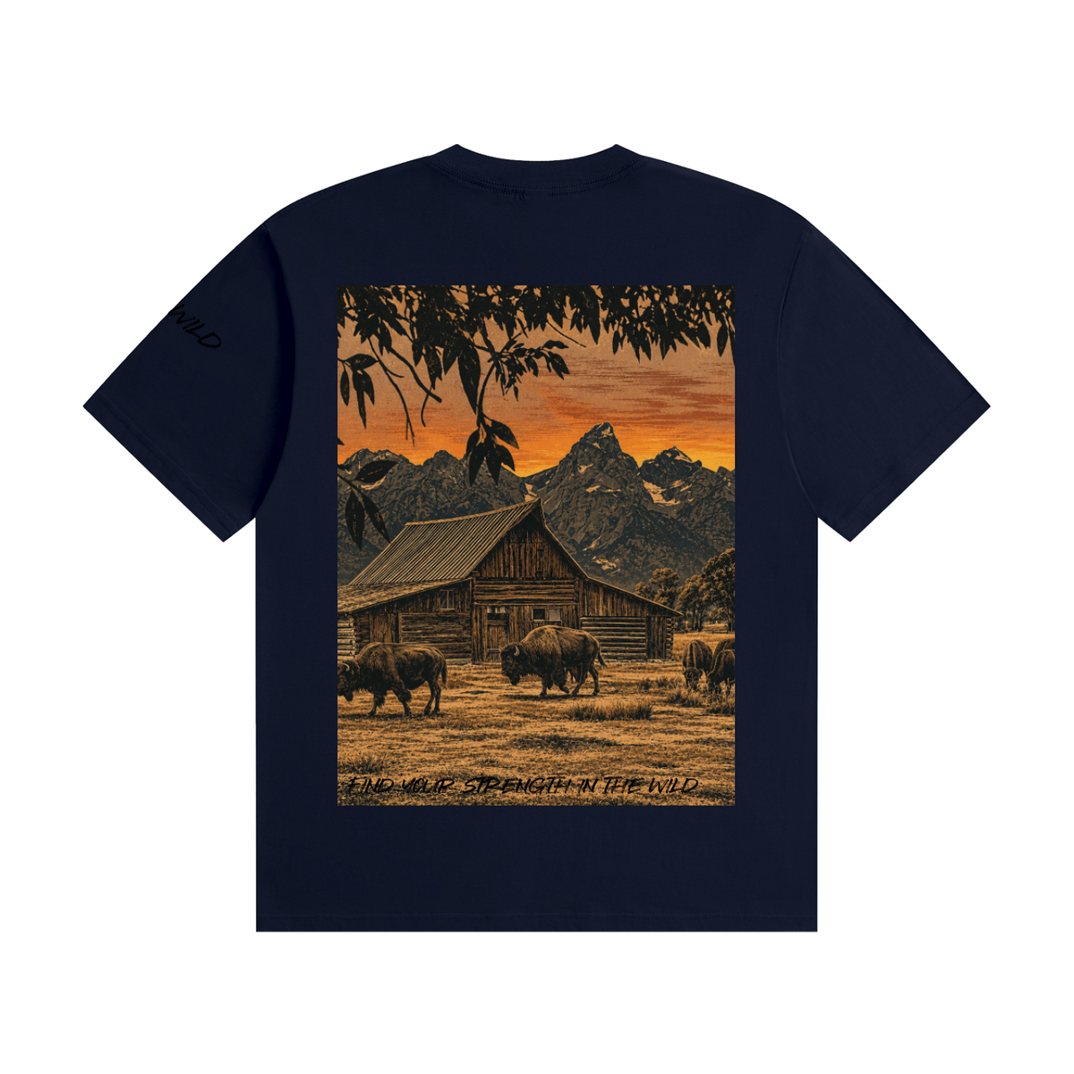 Buffalo Graphic Cotton T-Shirt