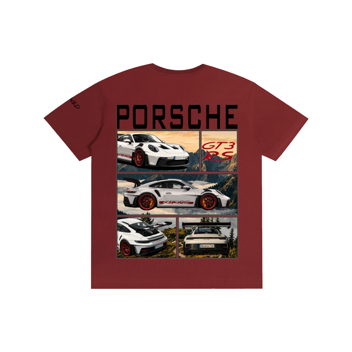 Porsche GT3 RS Mountain Top Unisex T-Shirt