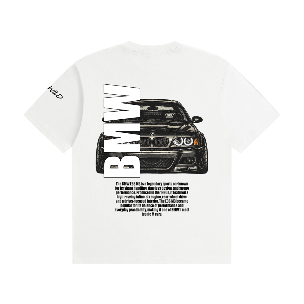 BMW E46 Mountain Top Unisex Seamless Cotton T-Shirt