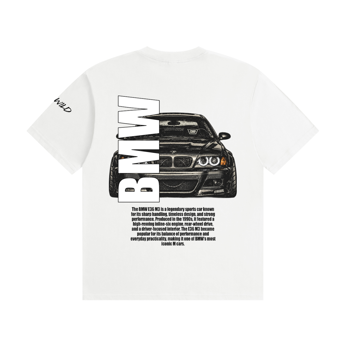 BMW E46 Mountain Top Unisex Seamless Cotton T-Shirt