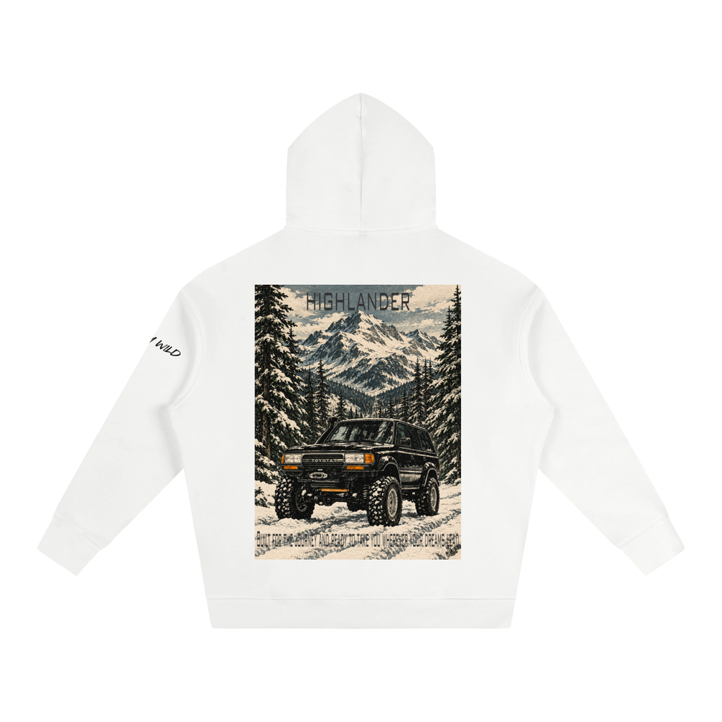 Toyota Highlander Mountain Top Oversize Fleeced Hoodie