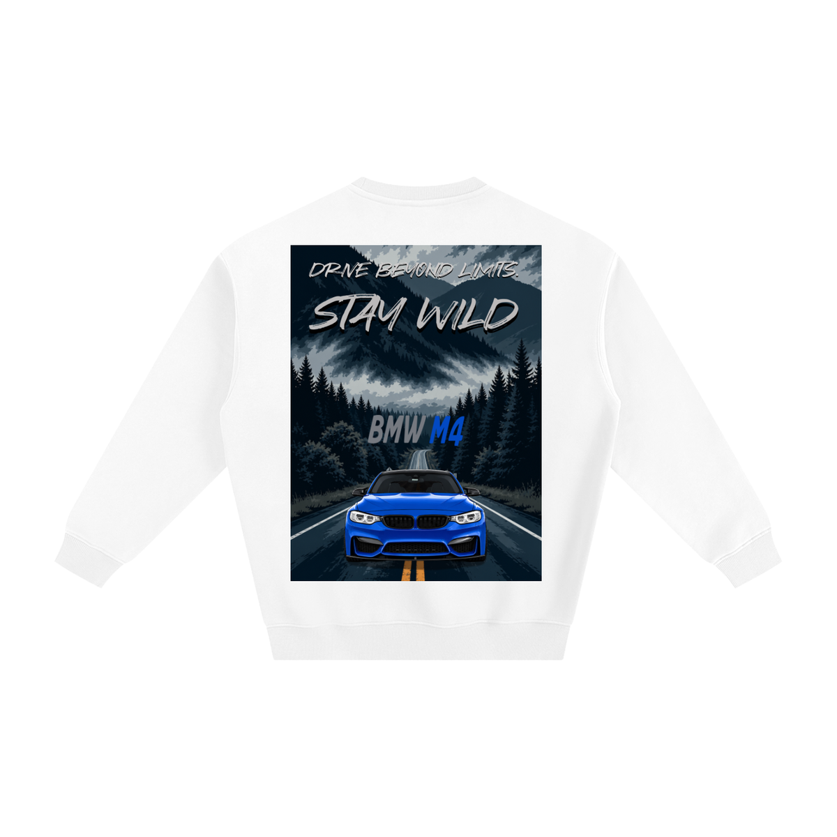 BMW F82 Mountain Top Fleeced Sweatshirt