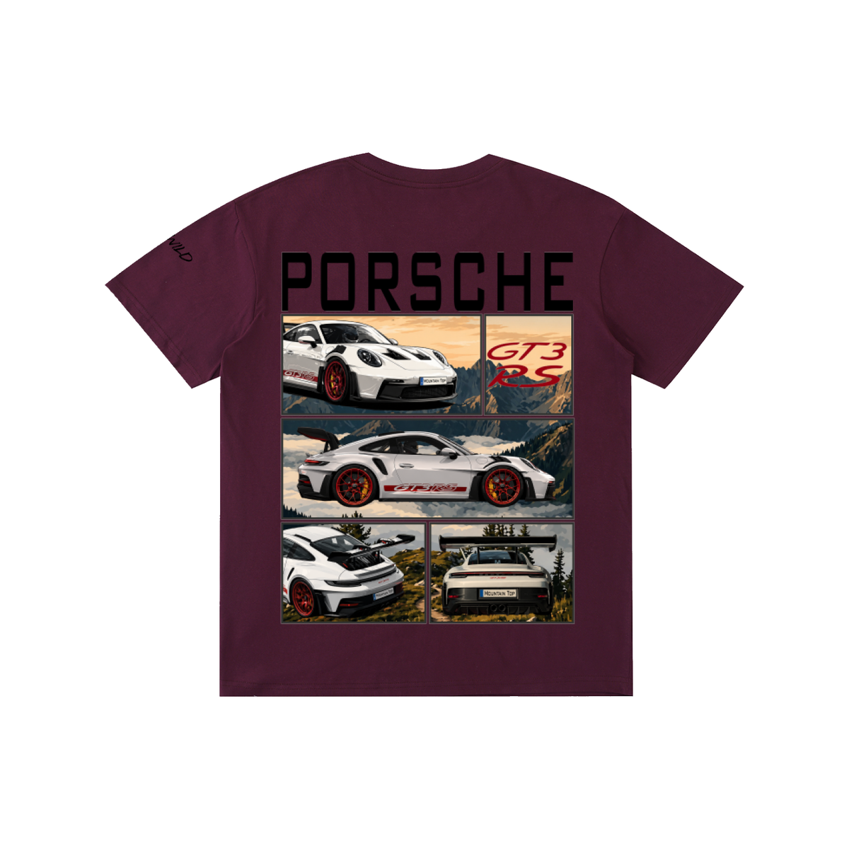 Porsche GT3 RS Mountain Top Unisex T-Shirt