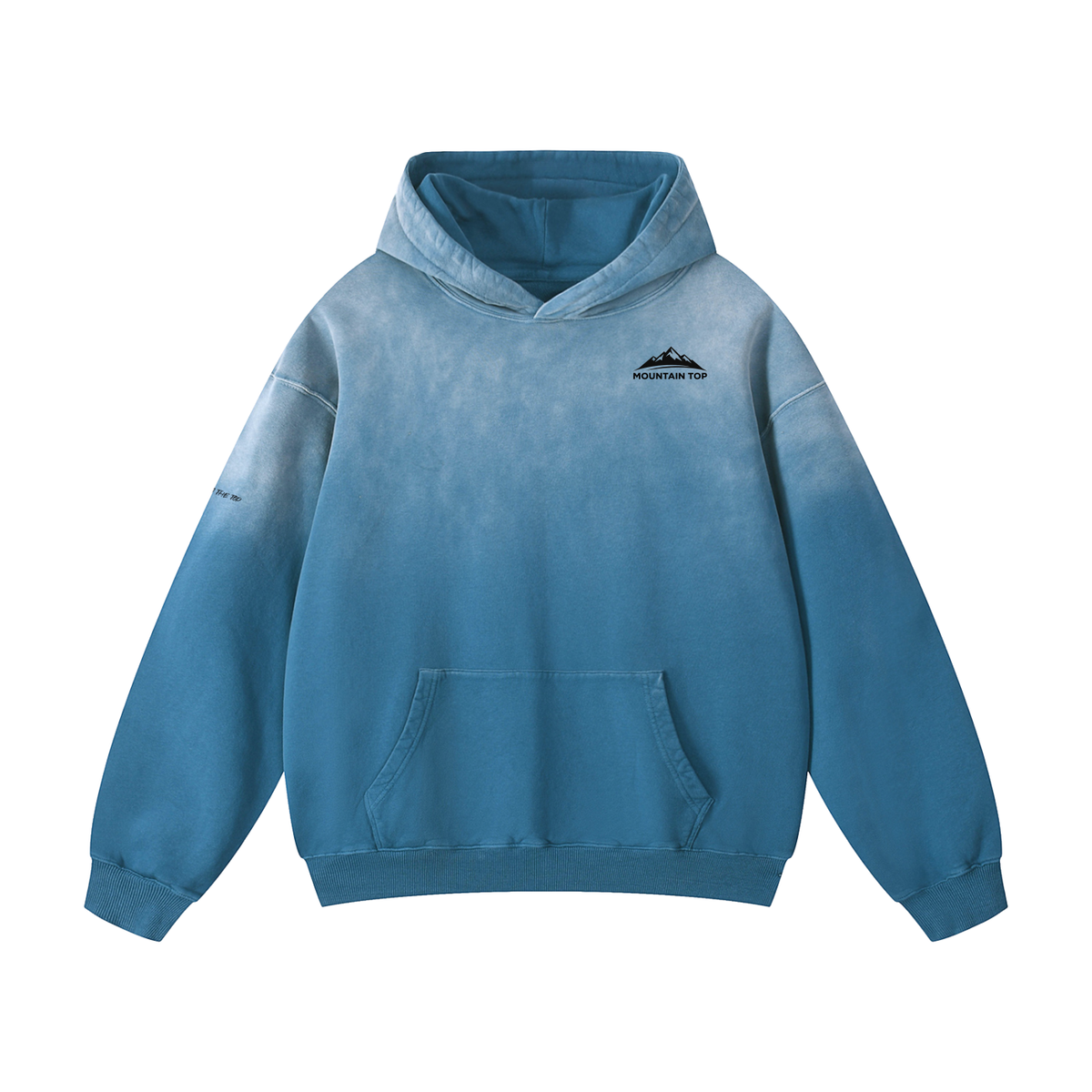 Mountain Top Heavyweight Sun faded Hoodie