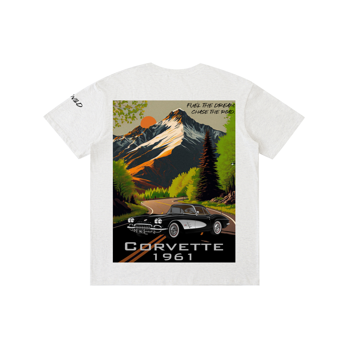1961 Corvette Mountain Top Unisex T-Shirt