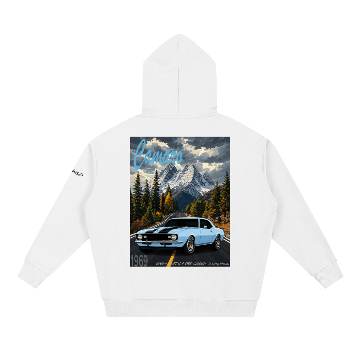 1969 Camaro Mountain Top Heavyweight Hoodie