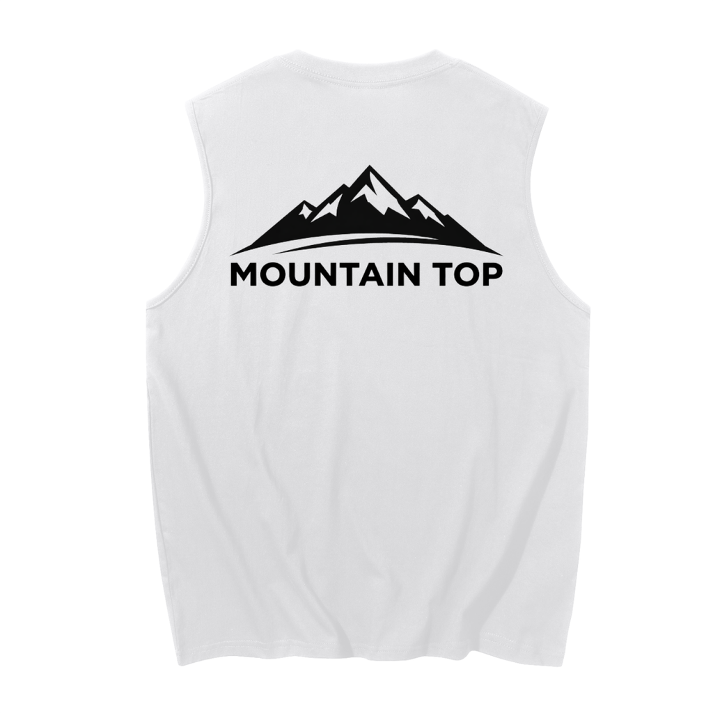 Mountain Top Men's Sleeveless Cotton Tank Top