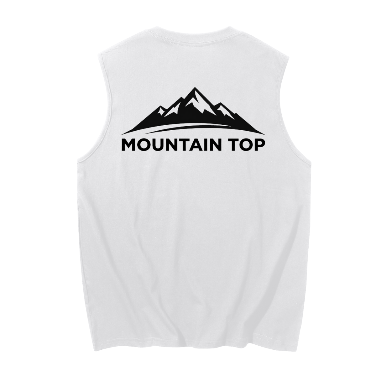 Mountain Top Men's Sleeveless Cotton Tank Top