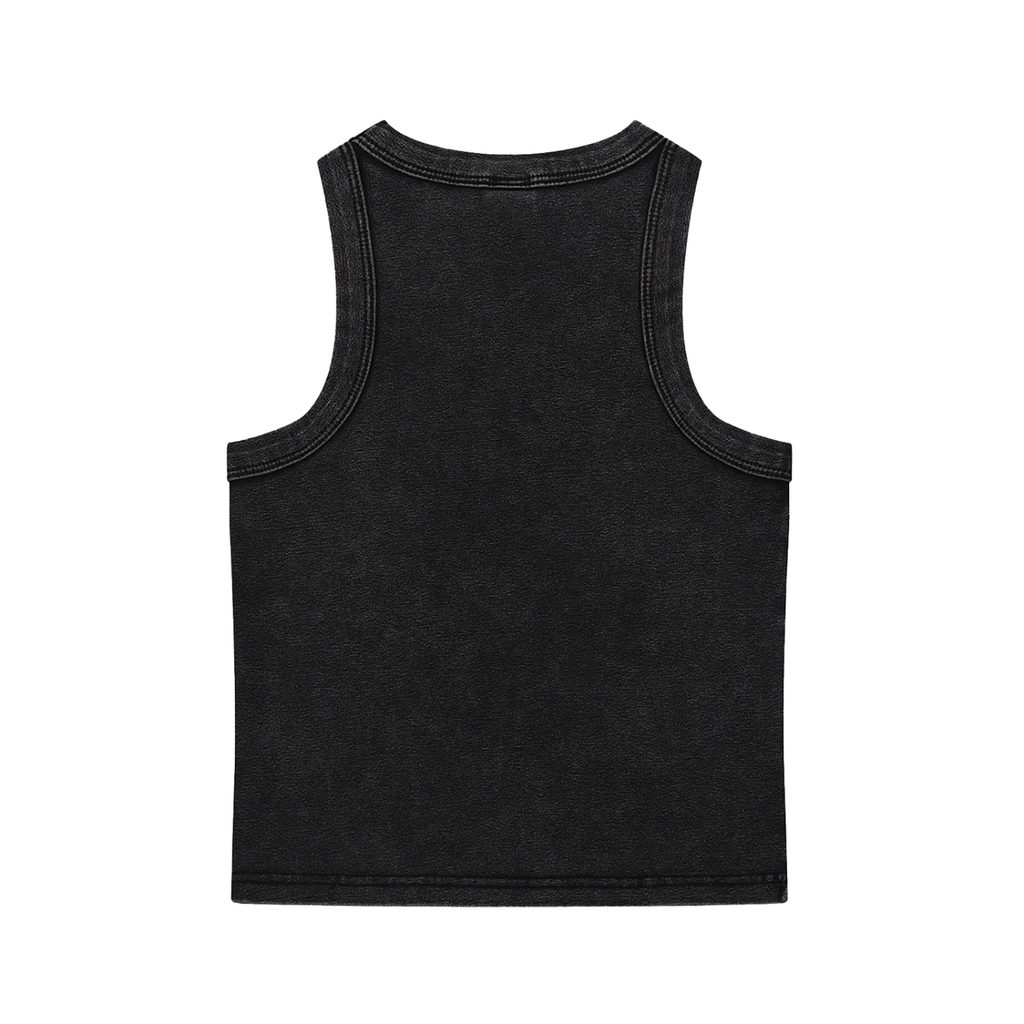 Mountain Top Woman's Snow Washed Tank Top