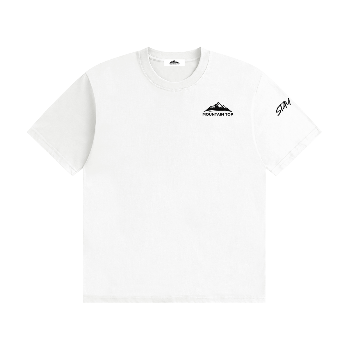 Mountain Lion Graphic Seamless Cotton T-Shirt