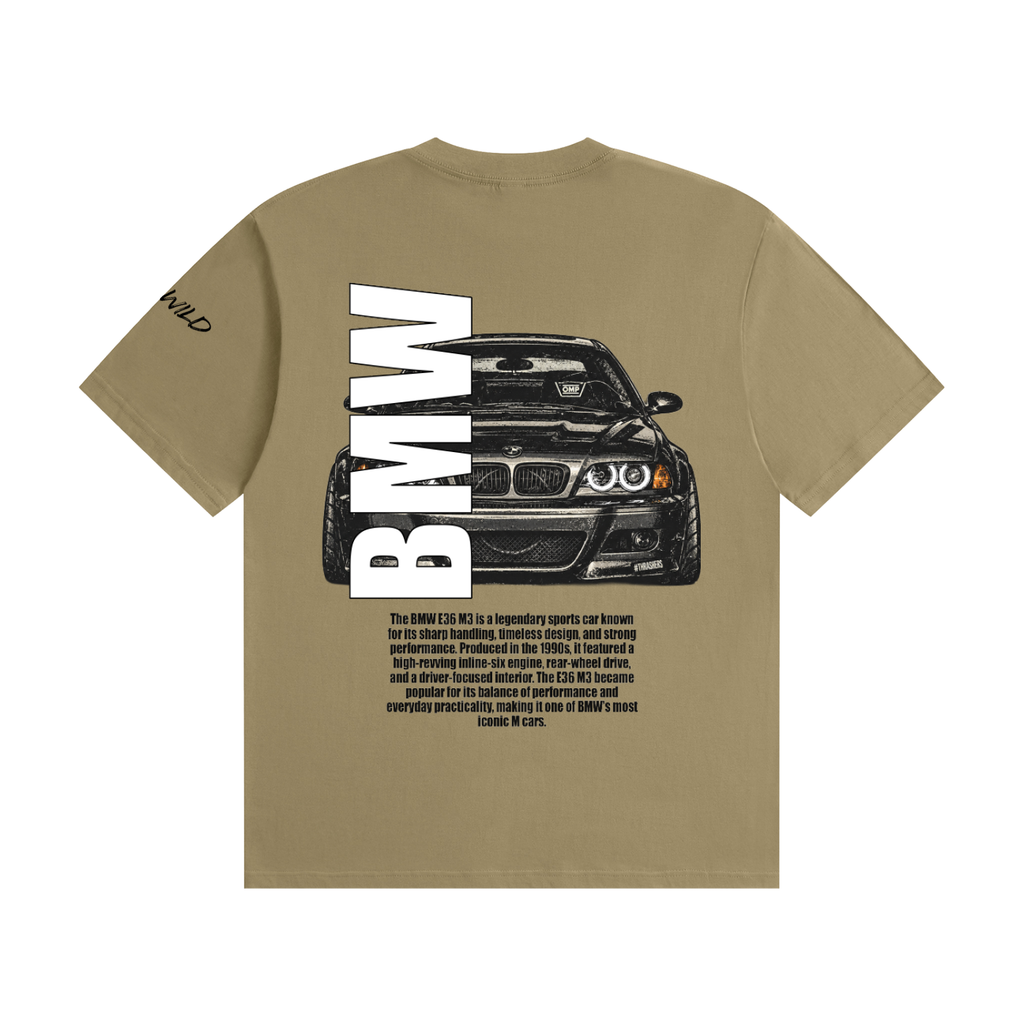 BMW E46 Mountain Top Unisex Seamless Cotton T-Shirt