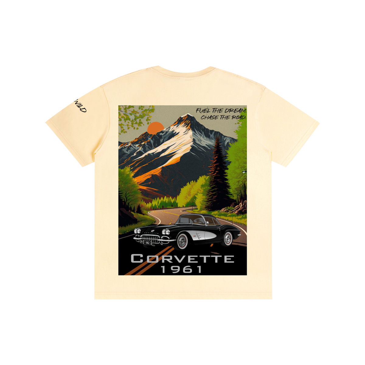 1961 Corvette Mountain Top Unisex T-Shirt