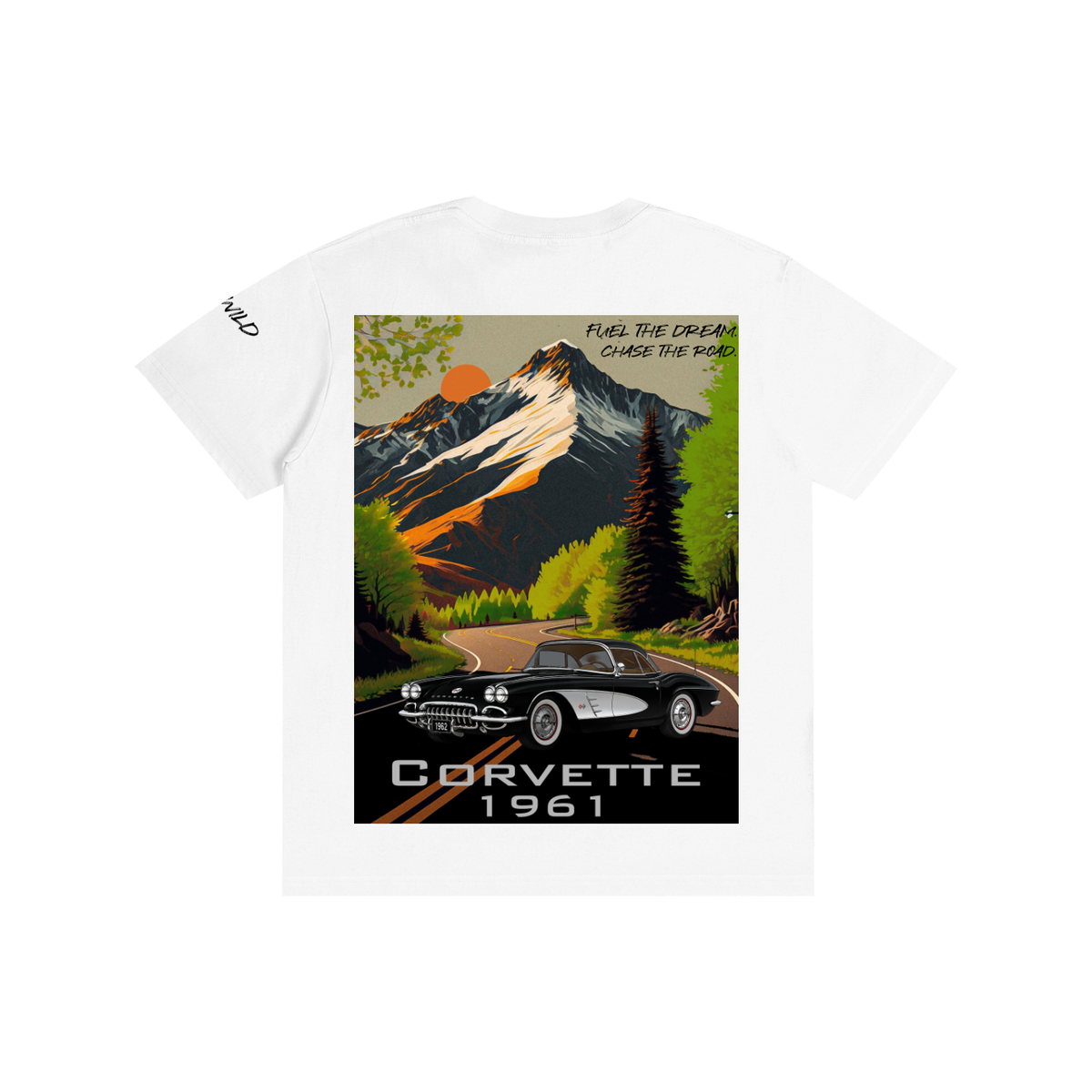 1961 Corvette Mountain Top Unisex T-Shirt