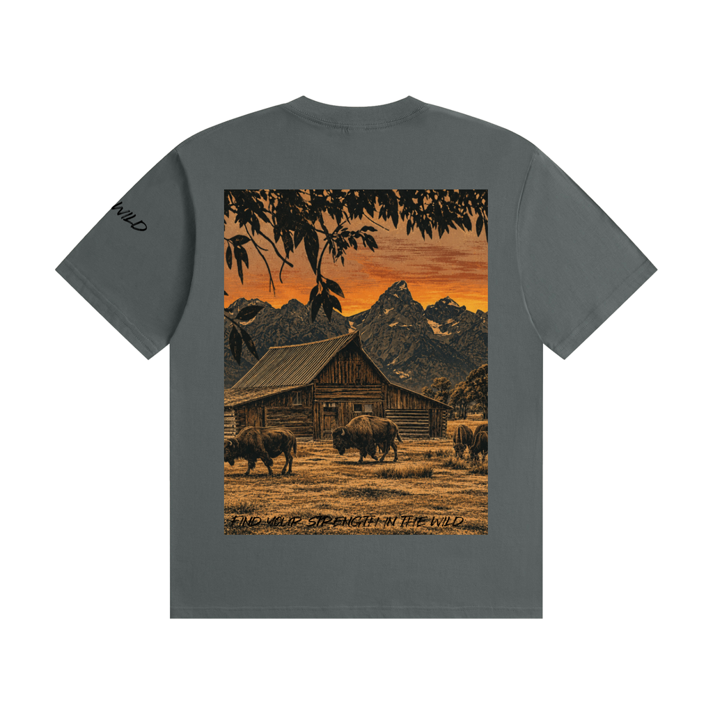 Buffalo Graphic Cotton T-Shirt