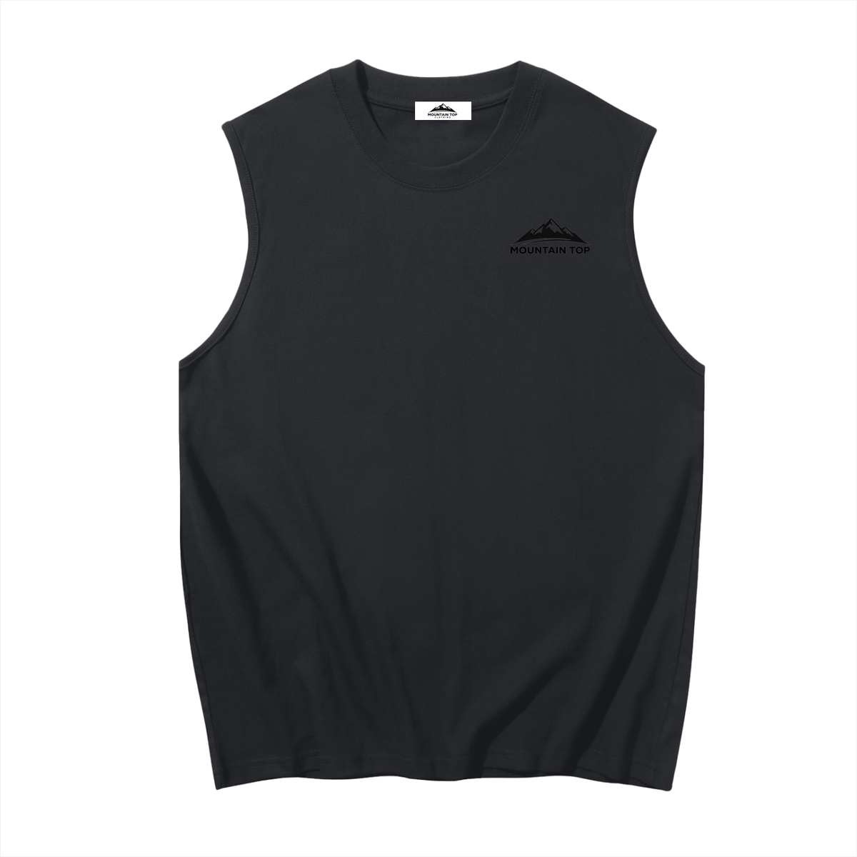 Mountain Top Men's Sleeveless Cotton Tank Top