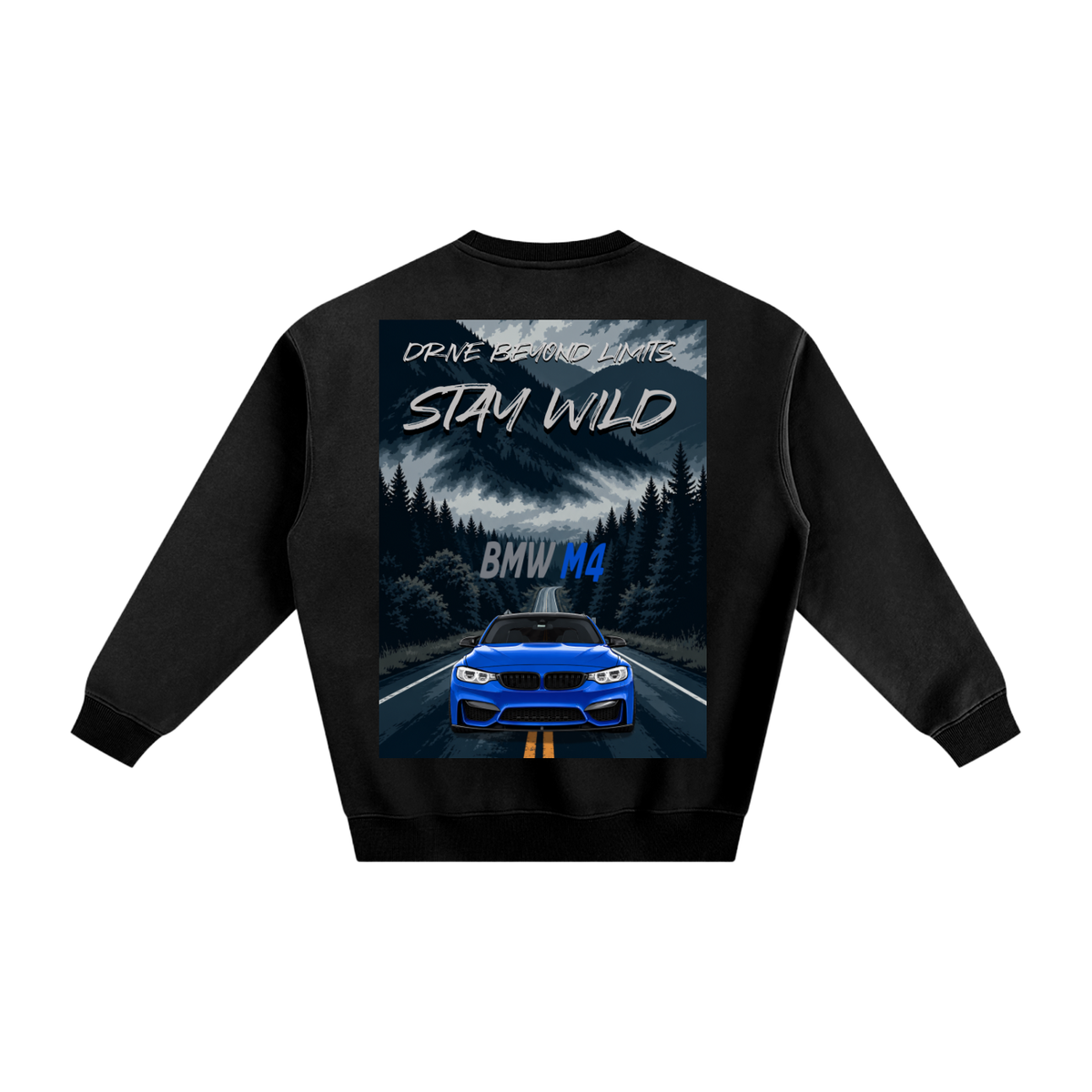 BMW F82 Mountain Top Fleeced Sweatshirt