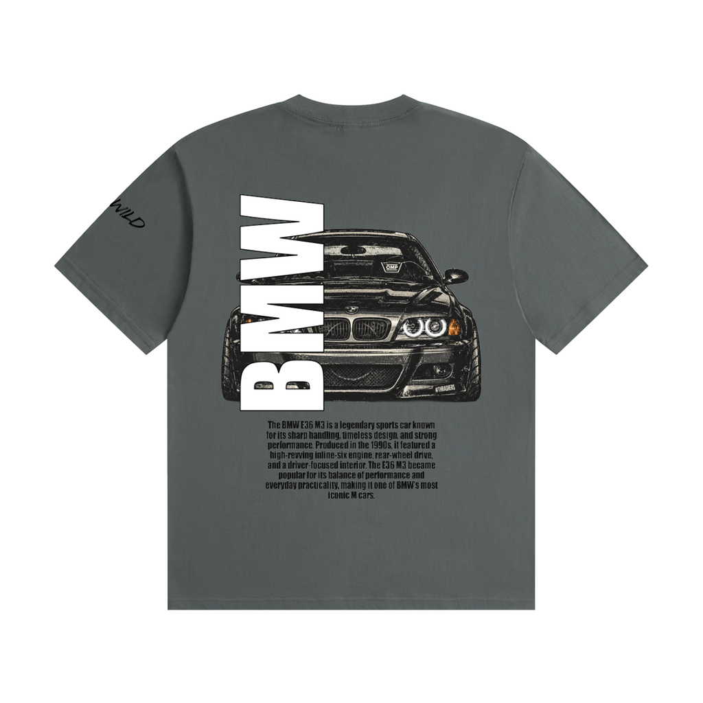 BMW E46 Mountain Top Unisex Seamless Cotton T-Shirt