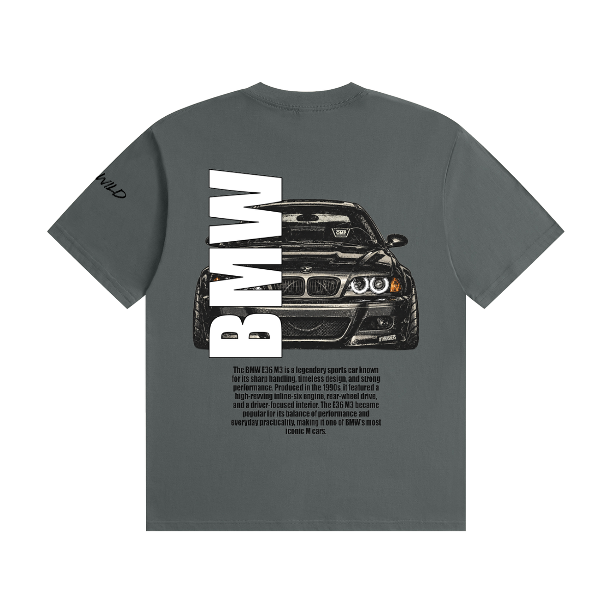 BMW E46 Mountain Top Unisex Seamless Cotton T-Shirt