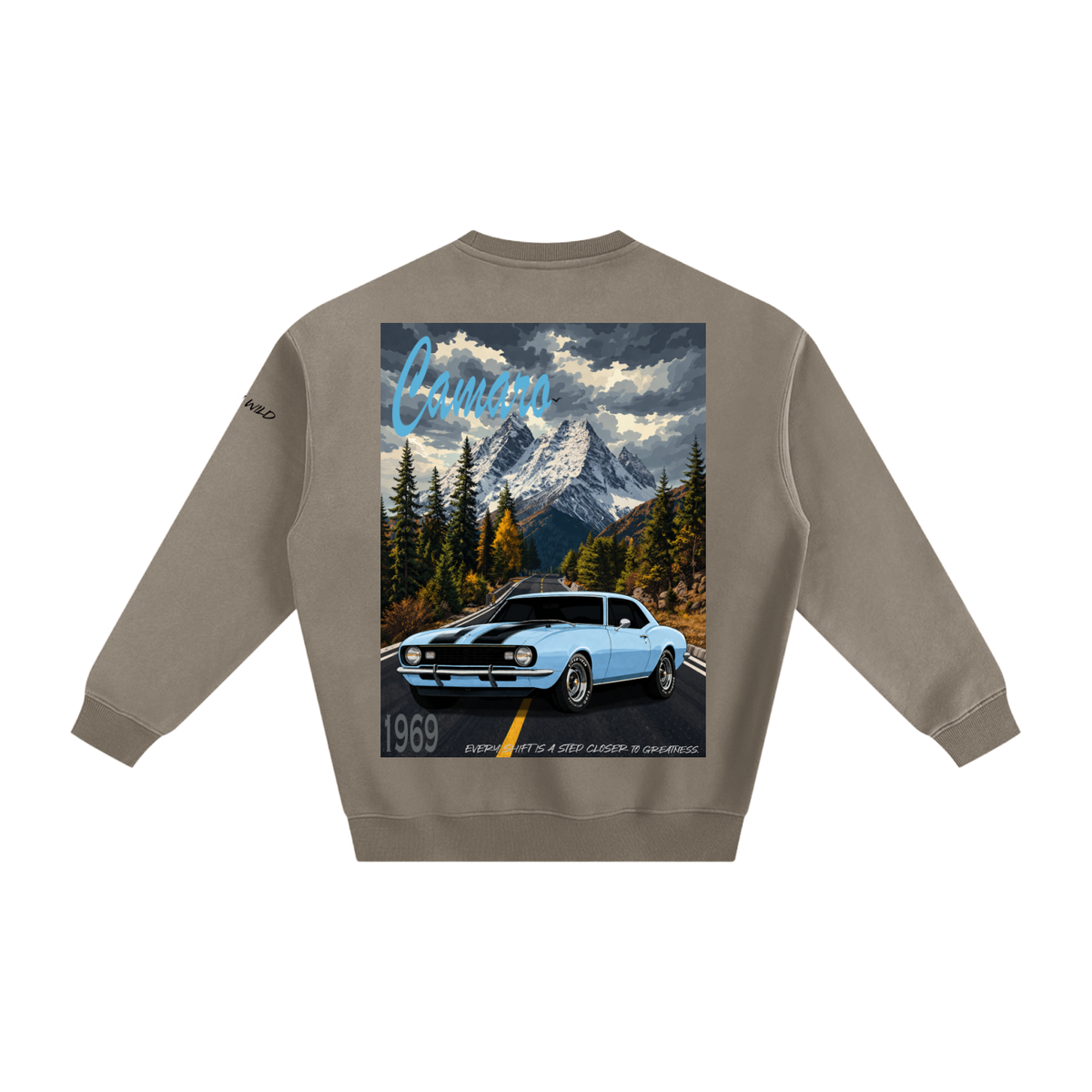 1969 Camaro Mountain Top Fleeced Sweatshirt