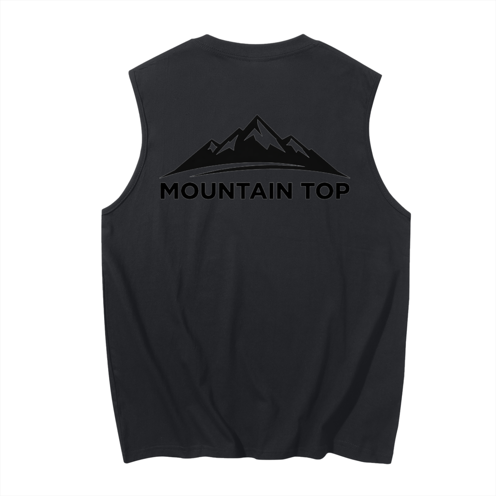 Mountain Top Men's Sleeveless Cotton Tank Top