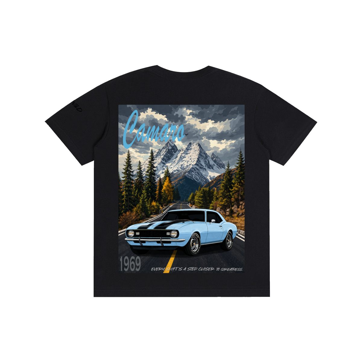 1969 Camaro Mountain Top Unisex T-Shirt