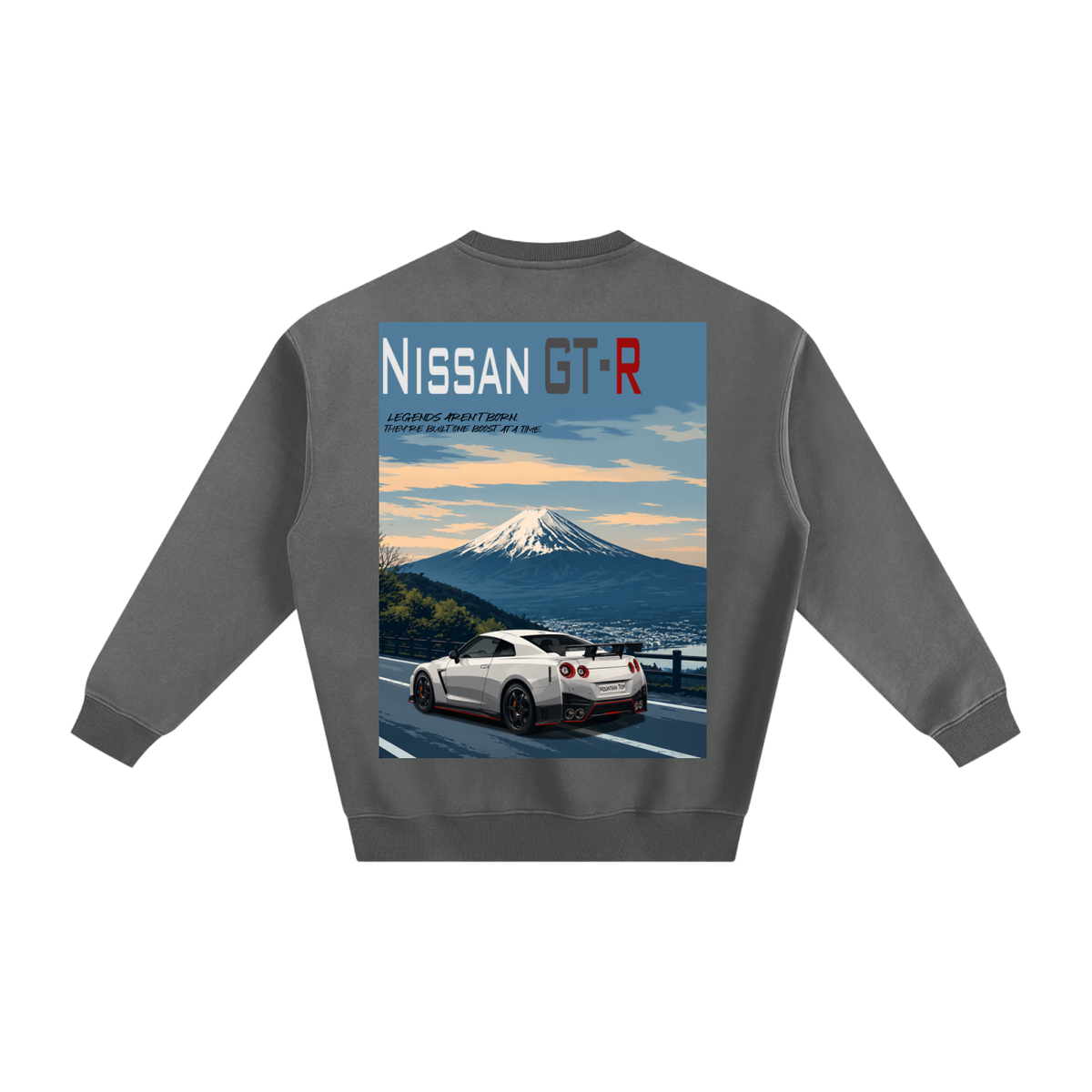 Nissan GTR Mountain Top Fleeced Sweatshirt