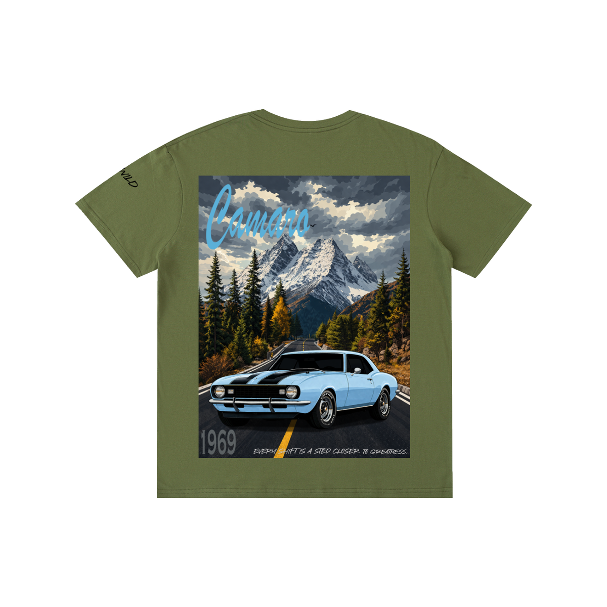 1969 Camaro Mountain Top Unisex T-Shirt