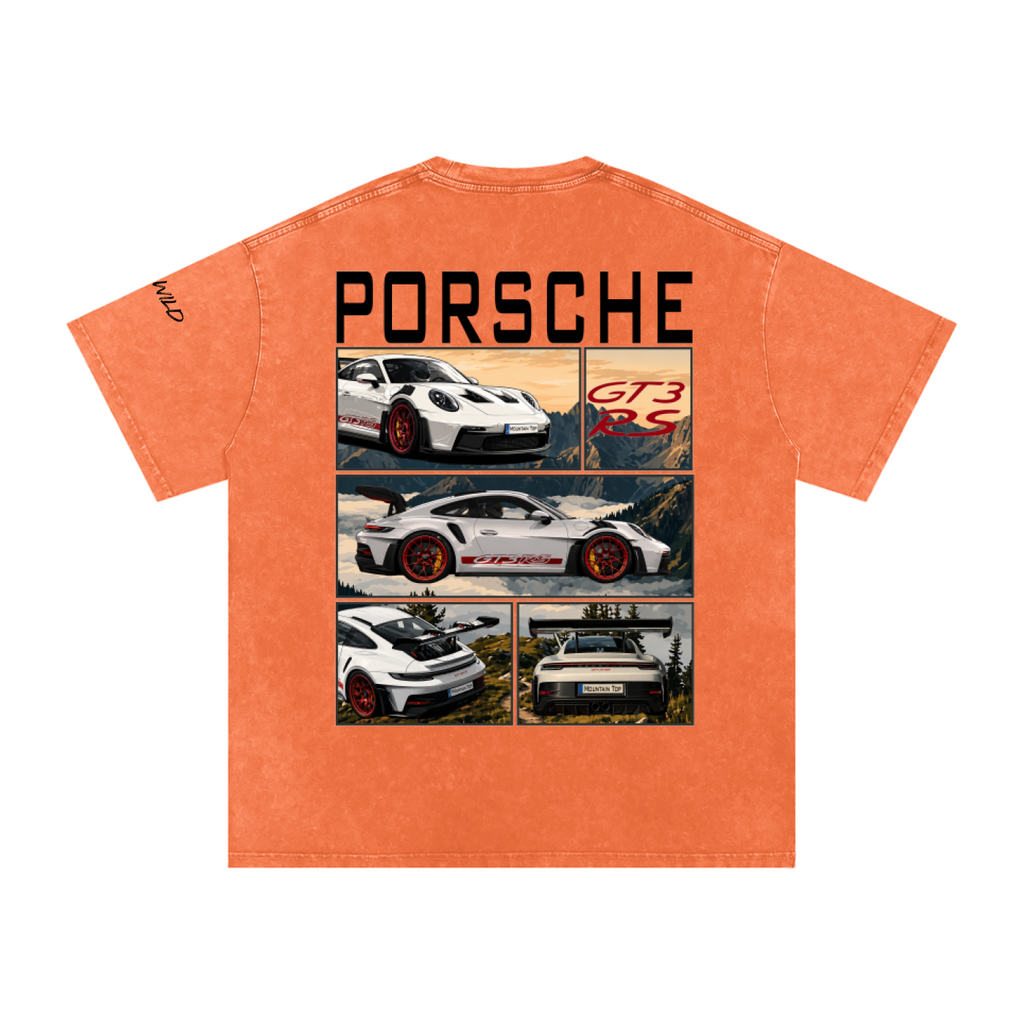 Porsche GT3 RS Mountain Top Cotton T-Shirt