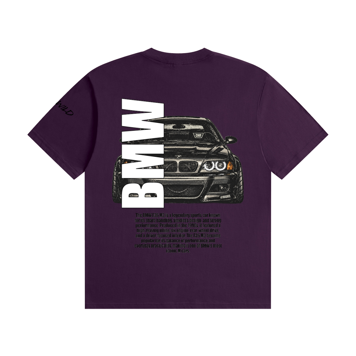 BMW E46 Mountain Top Unisex Seamless Cotton T-Shirt