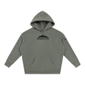 Moose Graphic Oversize Fleeced Hoodie